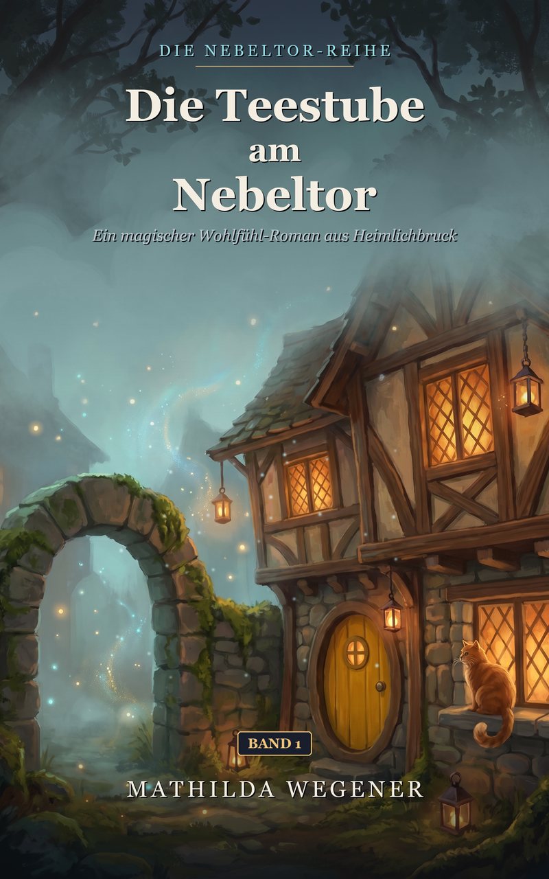 Cover: Die Teestube am Nebeltor von Mathilda Wegener
